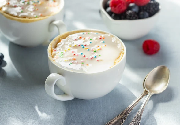 Рецепт «Быстрый кулич в&nbsp;микроволновке»