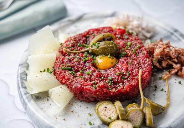 Рецепт «Тартар из&nbsp;говядины»