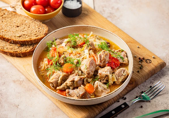 Рецепт «Свинина в&nbsp;мультиварке»