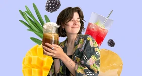 Как наш дизайнер Маша делала комбучу с&nbsp;лимоном, ежевикой и&nbsp;манго