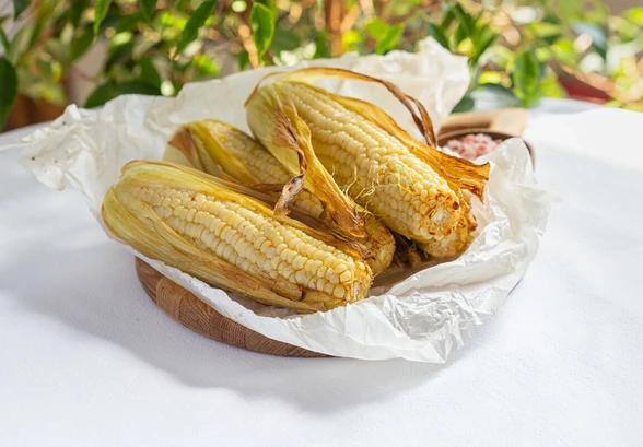 Рецепт «Кукуруза, запечённая в&nbsp;духовке»