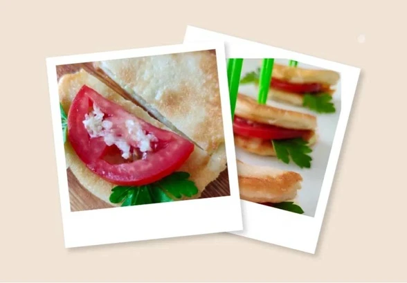 Рецепт ««Сэндвичи» из&nbsp;кабачков в&nbsp;сметанном кляре»