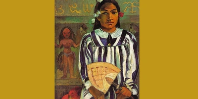 «У Техаманы много предков» (1893), Чикагский художественный институт, http://поль-гоген.рф