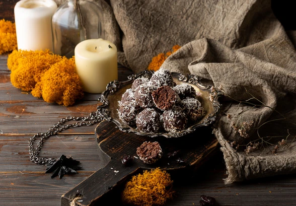 Рецепт «Идеальные имбирные трюфели Присциллы»