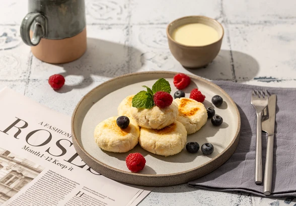 Рецепт «Сырники на&nbsp;кокосовой муке»