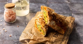 Шаурма с&nbsp;фалафелем