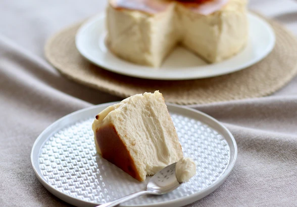 Рецепт «Баскский чизкейк с&nbsp;ванилью»