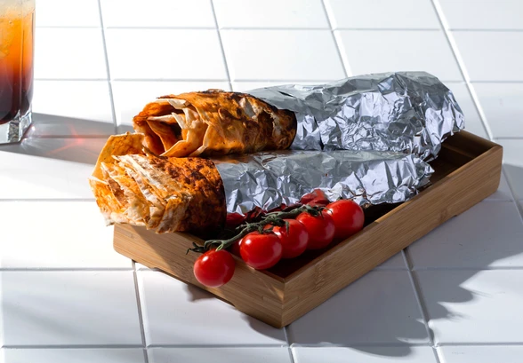 Рецепт «Дюрюм с&nbsp;курицей»