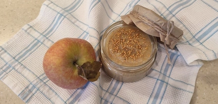 Эксперимент: варим яблочно-медовую горчицу