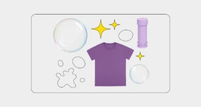 Как отстирать одежду от&nbsp;мыльных пузырей