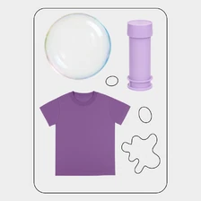 Как отстирать одежду от&nbsp;мыльных пузырей