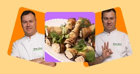 Рулетики из&nbsp;баклажанов