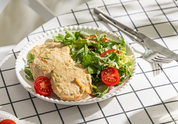 Рецепт «Куриные котлеты с&nbsp;кабачком»