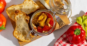  Болгарский перец в&nbsp;масле с&nbsp;чесноком на&nbsp;зиму