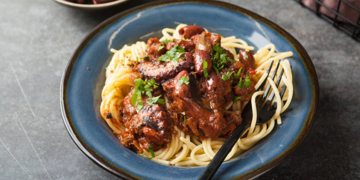 С чем это едят? Осьминог