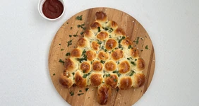 Сырный пирог «Ёлочка»