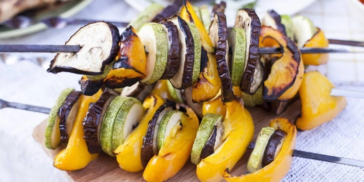 Шашлык без&nbsp;мяса: овощи, грибы и&nbsp;рыба на&nbsp;гриле