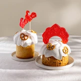 Декор для&nbsp;кулича в&nbsp;русском стиле