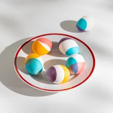 Яйца с&nbsp;геометрическим окрашиванием