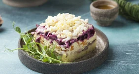 Полезная селедка под&nbsp;шубой 