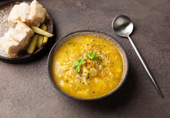 Рецепт «Рассольник постный»