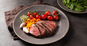 Ростбиф с&nbsp;овощами гриль