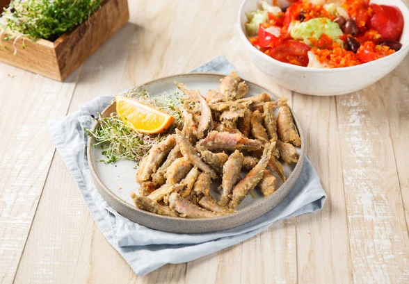 Рецепт «Жареная барабулька»