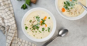 Греческий куриный суп Авголемоно