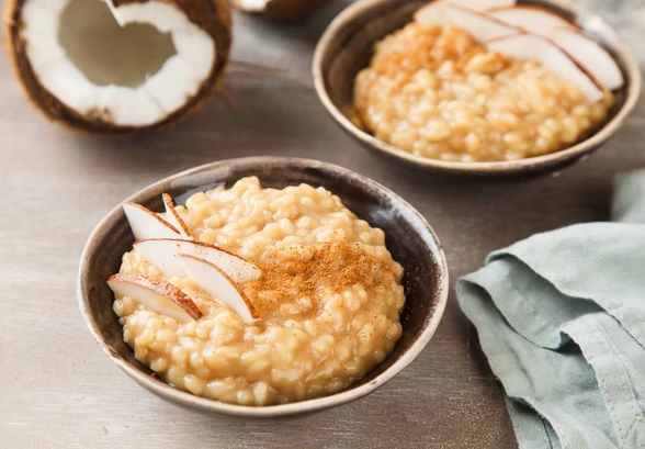 Рецепт «Сладкий кокосовый рис»