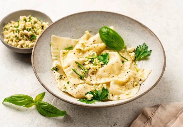 Рецепт «Домашние равиоли с&nbsp;тофу»