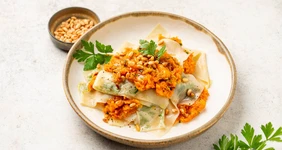 Домашняя лазанья с&nbsp;тыквой