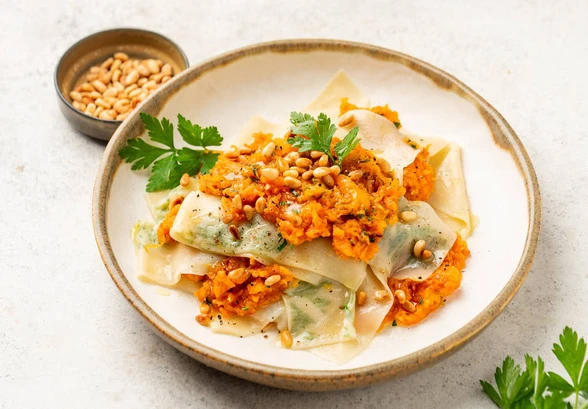 Рецепт «Домашняя лазанья с&nbsp;тыквой»