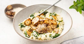 Ризотто с&nbsp;топинамбуром