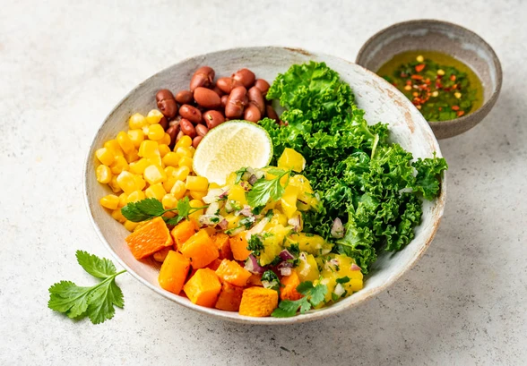 Рецепт «Боул мексиканский с&nbsp;сальсой из&nbsp;манго»