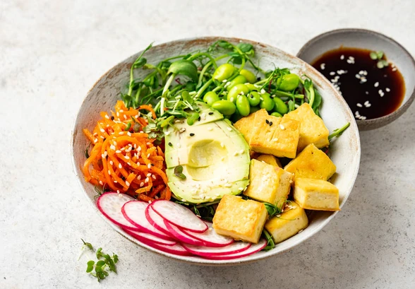 Рецепт «Боул азиатский с&nbsp;тофу»
