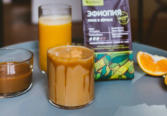 Рецепт «Кофе с&nbsp;апельсинами»