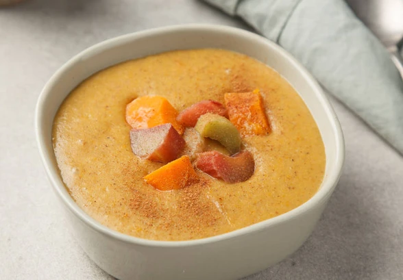 Рецепт «Льняная каша с&nbsp;ревенем»