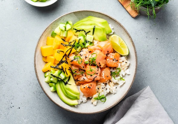 Рецепт «Поке с&nbsp;сёмгой»