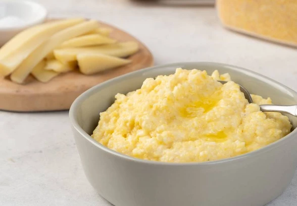 Рецепт «Кукурузная каша с&nbsp;сыром»