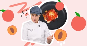 Готовим запеканку с&nbsp;персиками 