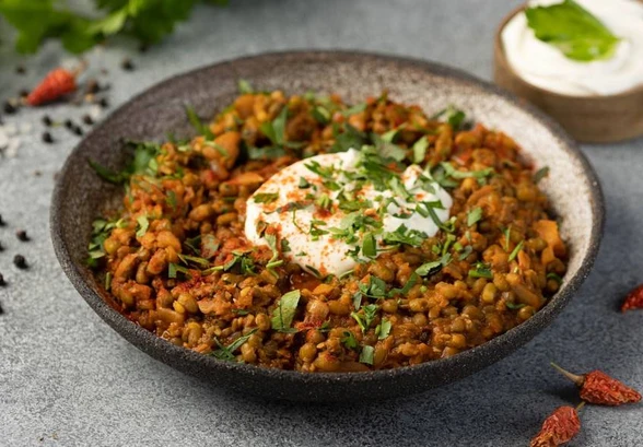 Рецепт «Паприкаш из&nbsp;маша (вегетарианский рецепт)»