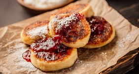 Пышные творожные сырники