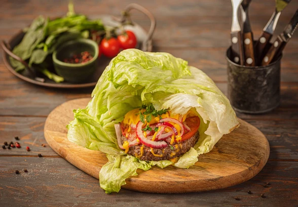 Рецепт «Бургер на&nbsp;огне без&nbsp;булочки»