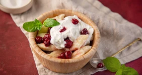 Ленивые вареники с&nbsp;вишней