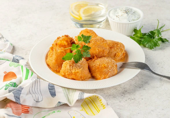 Рецепт «Сырные шарики с&nbsp;болгарским перцем»