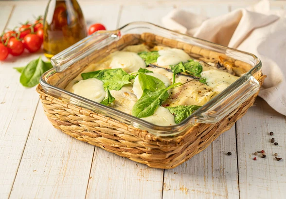 Рецепт «Лазанья овощная (вегетарианская)»