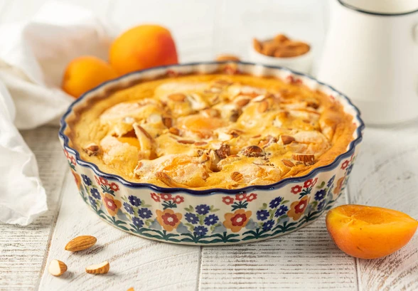 Рецепт «Заливной пирог с&nbsp;абрикосами (флонярд)»