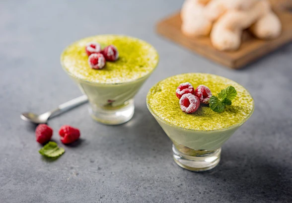 Рецепт «Тирамису без&nbsp;яиц с&nbsp;матча»