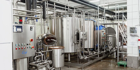 Смесь для&nbsp;фруктового льда варится в&nbsp;танках, куда добавляются фруктово-ягодные соки, пюре и&nbsp;другие ингредиенты. Масса охлаждается и&nbsp;отправляется в&nbsp;резервуар для&nbsp;созревания. Все процессы происходят в&nbsp;закрытом потоке