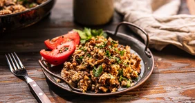 Гречка на&nbsp;костре с&nbsp;лисичками